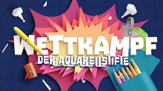 Wettkampf der Aquarellstifte ⚔️ 6 teure Marken im Test [upl. by Norreht]