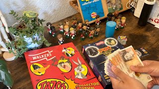 ASMR Inspection amp Appraisal of 90s Memorabilia [upl. by Aleik421]