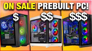 Best Prebuilt GAMING PCs quotON SALEquot 🔥SAVE 710 in AUGUST 2024 [upl. by Ahsenhoj]