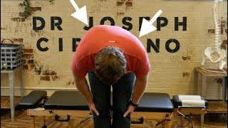 SEVERE SCOLIOSIS Relief after YSTRAP Chiropractic Adjustment by Dr Joseph Cipriano [upl. by Soo]