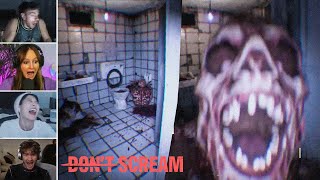 DONT SCREAM Top Twitch Jumpscares Compilation Horror Games [upl. by Ytsrik327]