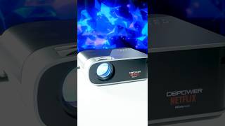 Netflix OfficiallyLicensed 1080P Projector DBPOWER G01 Unboxing [upl. by Ardnosac]