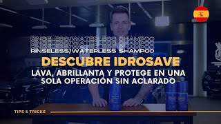 Car Detailing como usar Idrosave el sistema de lavado sin aclaradoagua con nanoselladores [upl. by Atteynad]