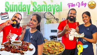 Sunday Samayal in புது வீடு🏡 Gowti Sowbi Vlogs❤️❤️ [upl. by Jemena494]