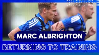 Marc Albrighton On Returning For PreSeason  PreSeason 20222023 [upl. by Nylareg]