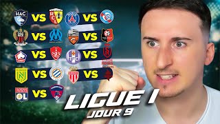 🇫🇷 Pronostic Foot LIGUE 1  Mes 9 PRONOSTICS  Ligue 1 [upl. by Melodee]