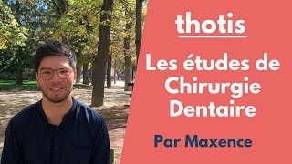 Comment devenir Dentiste  Maxence présente les études dodontologie  Thotis [upl. by Zapot]