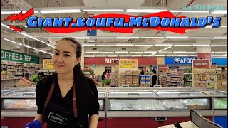 TENGAH 🎗️Official opening 🛒Giant 🍜Koufu 🍔McDonalds 👜Plantation Plaza [upl. by Leeanne]