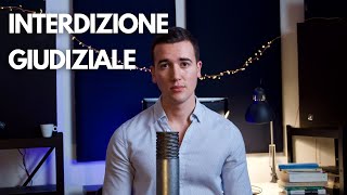 INTERDETTO GIUDIZIALE  DIRITTO IN 3 MINUTI 6 diritto lezioni legge [upl. by Noswal347]