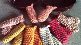 Crochet Skillet Handle Covers [upl. by Ahsit980]