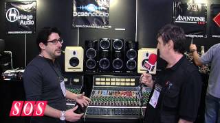 Avantone Pro Active Studio Monitors  NAMM 2014 [upl. by Nart158]