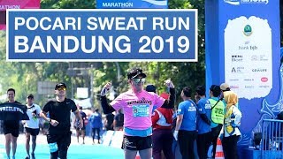 POCARI SWEAT RUN BANDUNG 2019  THE MARATHON RACE pocarigoion [upl. by Kaye]