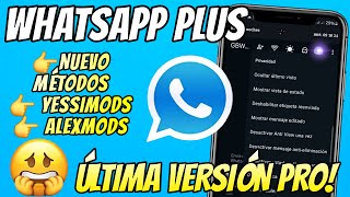 ✅ WHATSAPP PLUS Ultima versión  FACIL VINCULACION  Whatsapp Plus 2024 Vinculación FACIL🤩 [upl. by Ahsaercal40]