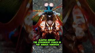 Mantis Shrimp  The Strongest Punch In The Animalshorts [upl. by Armalla]