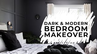 Dark Bedroom Makeover  Master Bedroom Before amp After [upl. by Fablan]