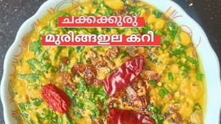 muringa ila chakka kuru curry😋kerala style jackfruit seed curry [upl. by Melda]