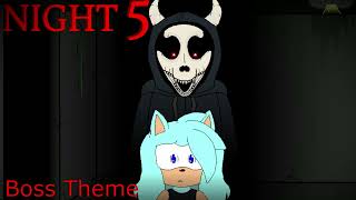 Night 5 Boss Theme  Five Nightmares Nightmare Terrors  DX [upl. by Agn]