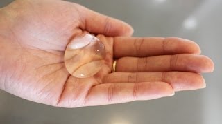 DIY How to Make an Edible Water quotBottlequot or Bubble [upl. by Arted761]