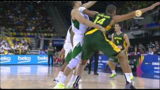 3 milijonai Lithuania  Mexico Fiba world cup 2014 [upl. by Feune]