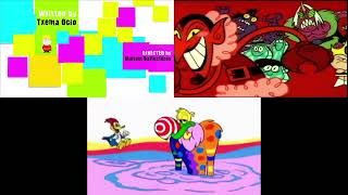 Lola amp Virginia Papawa The Powerpuff Girls and The New Woody Woodpecker Show Intro Remix [upl. by Eille]