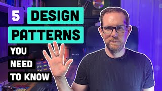 5 Design Patterns That Are ACTUALLY Used By Developers [upl. by Eelannej]