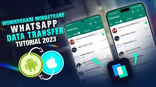 Wondershare MobileTrans with WhatsApp Data transfer for Phone Transfer amp File Transfer Best 2023 [upl. by Akilat]