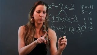 AC or Middle Term Splitting Method for Factoring Trinomials  Algebra Help [upl. by Ardek777]