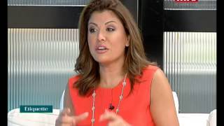 Etiquette  04082015  Nadine Daher  كيفية التصرف على الطاولة [upl. by Anitsud]