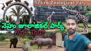 NEHRU ZOOLOGICAL PARK HYDERABAD COMPLETE TOUR  VILLAGE DIRECTOR [upl. by Bendite]