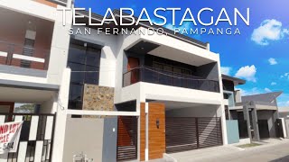 Modern House and lot for sale in Pampanga  San Fernando City  Twostorey 4BR  House Tour Video [upl. by Ordnaxela]