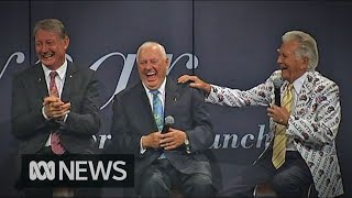 Former PM Bob Hawke shares joke which captures Australian irreverence  ABC News [upl. by Idnar]