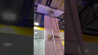 Energia Solar MK  Nosso elevador na maior feira da América Latina a Intersolar [upl. by Cristy631]