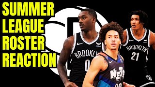 Brooklyn Nets Summer League roster breakdown  reaction and players to watch [upl. by Arbed163]