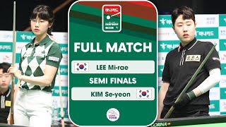 FULL MATCH LEE Mirae  KIM Seyeon  LPBA Bán Kết  Hana Card Championship 2023 [upl. by Aiekram]