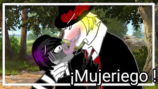 Me gritan 💢¡Mujeriego😱😳😖💖Offenderman x kagekao 🖤💜•Creepypastas 🔪☠️• [upl. by Jerold]