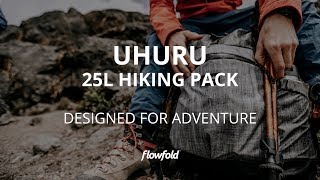 Flowfold Uhuru Hiking Pack  Designed For Adventure [upl. by Robbins]