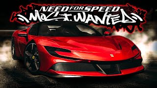 NFS Most Wanted  Ferrari SF90 Stradale Mod Gameplay 1440p60 [upl. by Marcello]