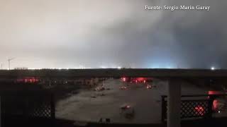 Inundación de Alfafar en directo Imaganes espectaculares de la Dana [upl. by Val]