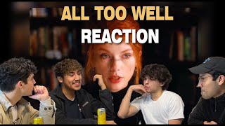 Taylor Swift  All Too Well The Short Film Official Video REACTION [upl. by Ydnec]