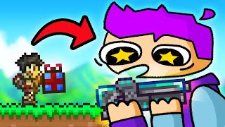 Can we beat Terraria if enemies drop RANDOM items [upl. by Neely]