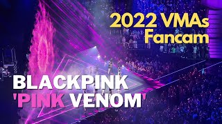 BLACKPINK  Pink Venom VMAs Live Performance Fancam 220828 [upl. by Wilbur]