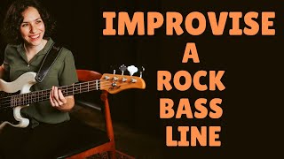 Improvising A Rock Bass Line Learn How To Create Your Own Bass Line For Rock And Country Songs [upl. by Kier]