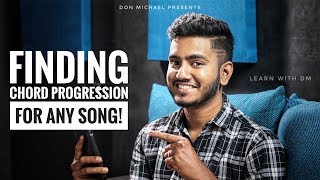 Chord Progression for any song  Learn with DM  Episode 32 [upl. by Anirdnaxela]