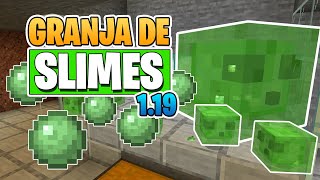 Minecraft Bedrock GRANJA de SLIMES 119 🔥 [upl. by Keel674]