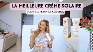 LA MEILLEURE CRÈME SOLAIRE POUR PEAUX DE COULEUR  SPF 70 ET ANTIÂGE⎮Maggy Kloset [upl. by Holna]