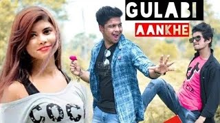 Gulabi aankhen jo teri dekhi  Cute Love Story  Latest songs 2021 Romantic Story  KissiBABS [upl. by Norty]