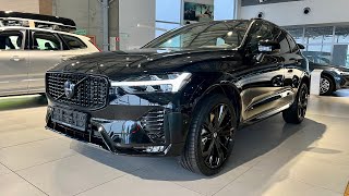 Volvo XC60 B5 Plus BLACKEDITION  Onyx Black  Nappa Charcoal interior RGOR [upl. by Wakerly]