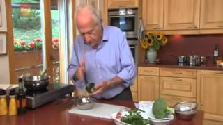 Michel Roux Poached Salmon with Bois Boudran Sauce YouTube [upl. by Atinuaj295]