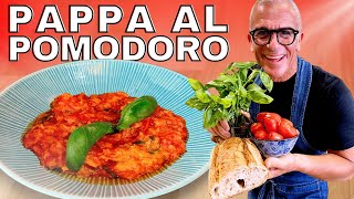 Come fare una deliziosa PAPPA AL POMODORO Toscana  Ricetta di Chef Max Mariola [upl. by Donela667]