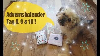 Adventskalender Tag 89 amp 10  Schatz und ich packen aus [upl. by Peacock]